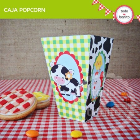 Granja: caja popcorn