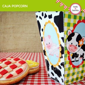 Granja: caja popcorn