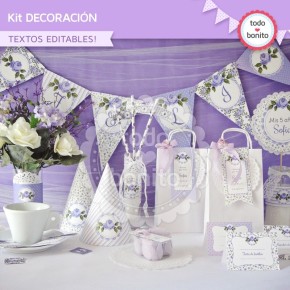 Shabby Chic Lila: kit...