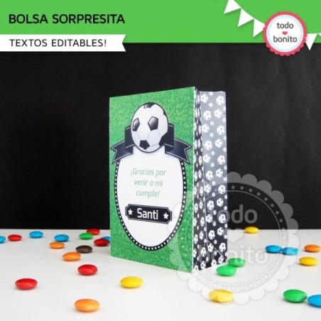 Fútbol: bolsa sorpresita...