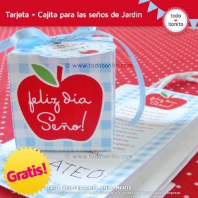 Regalitos para las Seños del Jardín GRATIS!