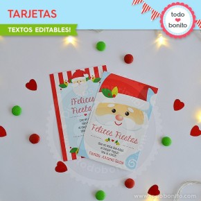 Carita de Santa: tarjeta...