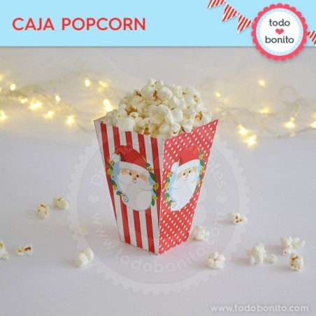 Carita de Santa: caja popcorn