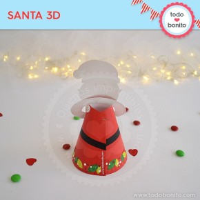 Carita de Santa Santa 3D