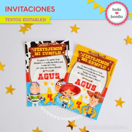 Toy Story: invitación...