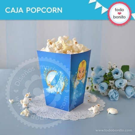 Cenicienta: caja popcorn...