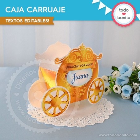 Cenicienta: caja carruaje