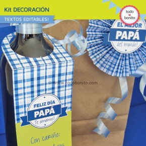 Día del padre: kit decoración