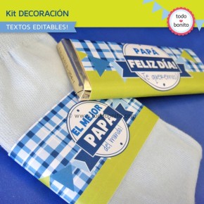 Día del padre: kit decoración