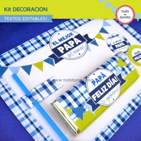 Día del padre: kit decoración