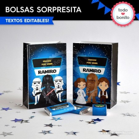 Star Wars: bolsa sorpresita...