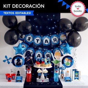 Star Wars: kit imprimible...