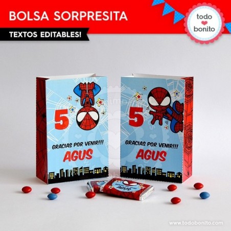 Hombre Araña: bolsa...