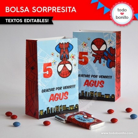 Hombre Araña: bolsa...