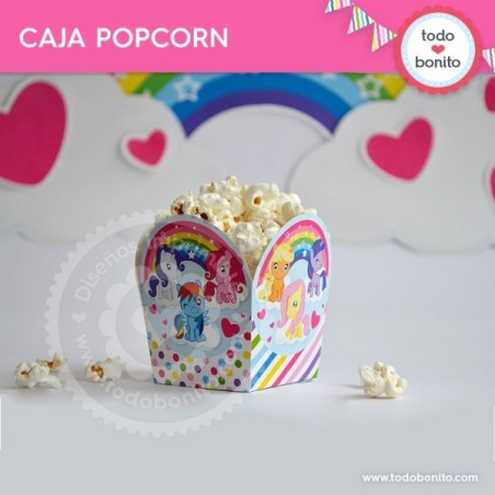 Pony: cajita popcorn