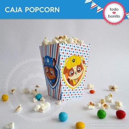 Paw Patrol: caja popcorn...