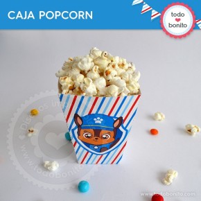 Paw Patrol: caja popcorn...