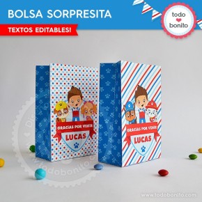 Paw-Patrol: bolsa...