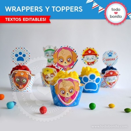 Paw Patrol: wrappers y...