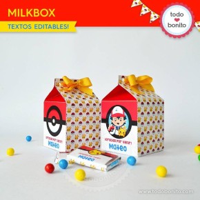 Pokémon: cajita milkbox