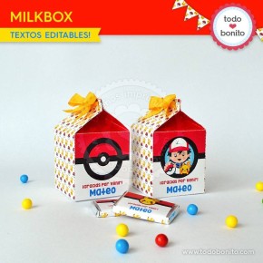 Pokémon: cajita milkbox