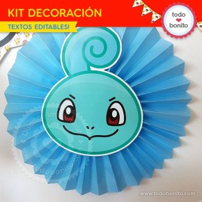 Pokémon: kit decoración