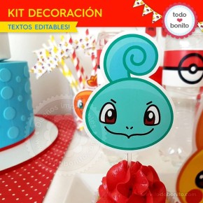 Pokémon: kit decoración