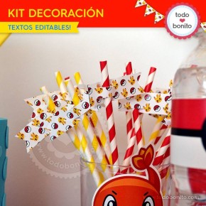 Pokémon: kit decoración