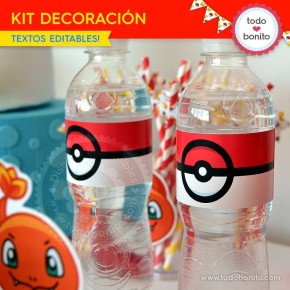 Pokémon: kit decoración