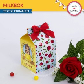 La Bella y la Bestia: milkbox