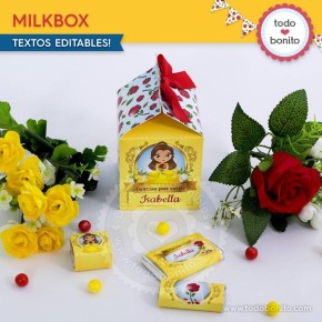 La Bella y la Bestia: milkbox