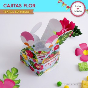 Moana: cajita flor