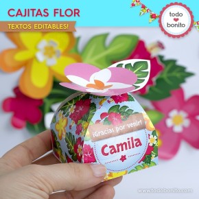 Moana: cajita flor