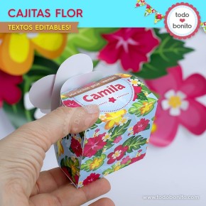 Moana: cajita flor