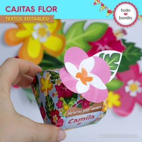 Moana: cajita flor