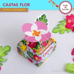 Moana: cajita flor