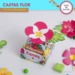 Moana: cajita flor