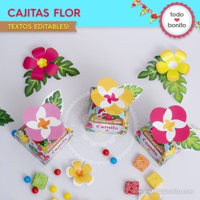 Moana: cajita flor