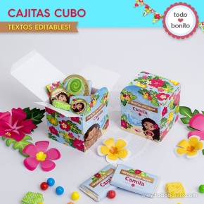 Moana: caja cubo