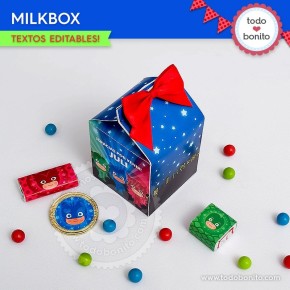 Heroes en Pijamas: cajita milkbox