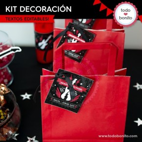 Rock: kit decoración