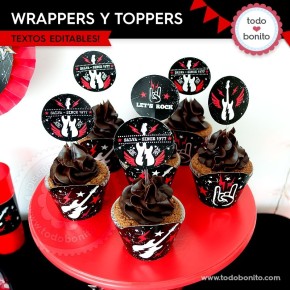 Rock: wrappers y toppers