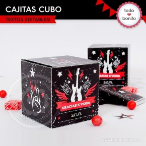 Rock: cajitas cubo