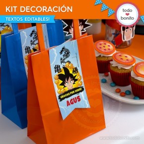 Dragon Ball: kit decoración