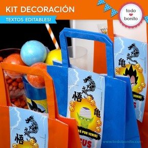 Dragon Ball: kit decoración