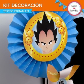 Dragon Ball: kit decoración