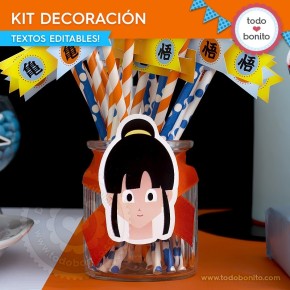 Dragon Ball: kit decoración