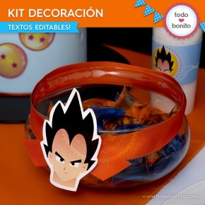 Dragon Ball: kit decoración