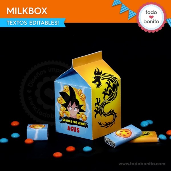 Dragon Ball: cajita milkbox