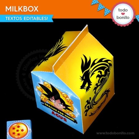 Dragon Ball: cajita milkbox